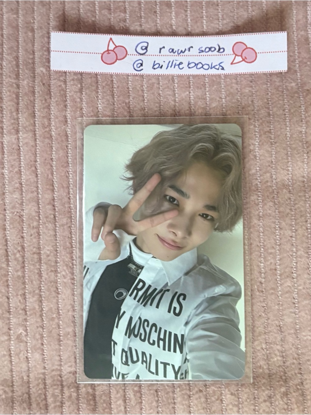 official enhypen ni-ki photocard